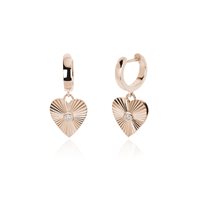Orecchini Mabina Donna Orecchini In Argento Rosato E Zirconi in Argento Zircone 563347 - 563347